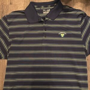 Under Armour Loose Heat Gear Golf Polo - Keenland Logo size LG